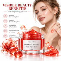 Sérum Gel Éclaircissant Anti-Taches et Unifiant le Teint à l'Astaxanthine, Acide Tranexamique et Niacinamide – Gel Visage Antioxydant pour une Peau Éclatante