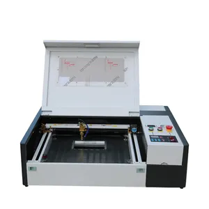 high precision 4040 Desktop CO2 Water-cooled Glass crystal Laser Engraving Cutting Machine for home use 0.01mm