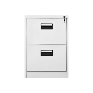 Moderno Escuela Hospital Oficina Hogar Bloqueo Almacenamiento Muebles Metal Acero Vertical 2 Cajones Archivador - Product Image 2