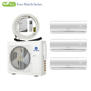 เครื่องปรับอากาศแบบแยกส่วน Free Match VRF รุ่น R32 สำหรับสำนักงาน อพาร์ทเม้นท์ 36000 บีทียู ระบบทำความเย็นอย่างเดียว 1 ต่อ 3 มัลติสปลิต ซีนทรัลแอร์ แบบยืดหยุ่นได้สำหรับภายในอาคาร - Product Image 1