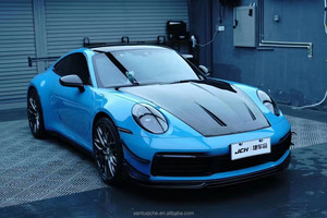 ฝากระโปรงเครื่องยนต์คาร์บอนไฟเบอร์สุดเท่สำหรับ Porsche 911 992 GT3 อุปกรณ์เสริมกันชน 911 GT3 รุ่นใหม่ - Product Image 4