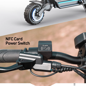 Scooter <span class=keywords><strong>El</strong></span>éctrico Plegable JLM E6-S de 3200W con Doble Motor para Adultos, 80km/h de Alta Velocidad, 11 Pulgadas Todoterreno, Freno Hidráulico - Product Image 3