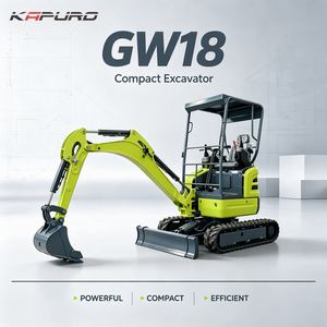 Mini Excavadora Hidráulica <span class=keywords><strong>de</strong></span> 23 MPa, Fuerza <span class=keywords><strong>de</strong></span> Excavación <span class=keywords><strong>de</strong></span> 16 kN, Fuerza <span class=keywords><strong>de</strong></span> Tracción <span class=keywords><strong>de</strong></span> 18 kN, Excavadora Compacta <span class=keywords><strong>de</strong></span> Orugas para Excavación <span class=keywords><strong>de</strong></span> Zanjas - Product Image 5