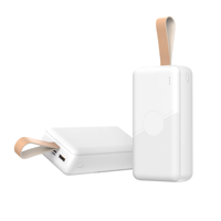 Power Bank 2026 Kualitas ABS+PC 10000-30000mAh 22.5W PD+QC 3.0 Pengisian Cepat 3 Output untuk Smartphone Menerima Logo dan Kemasan Kustom