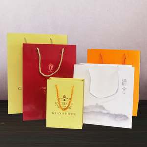 Custom Printed Handle Luxury Shopping Clothing Gift Paper <b>Bag</b> Jewelry Takeaway Takeout Packaging Kraft Paper Tote <b>Bag</b> with logo - Product Image 3