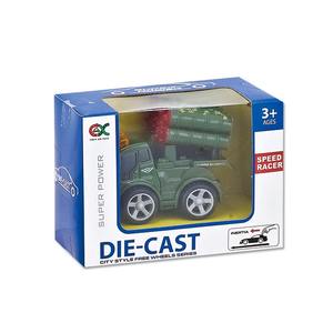 Camión Militar de Aleación de Metal Fundido a Presión, Modelo de Transporte de Cohetes de Misiles <span class=keywords><strong>del</strong></span> Ejército, <span class=keywords><strong>Escala</strong></span> 1:55, Marca KSF, Juguetes Coleccionables para Niños - Product Image 5