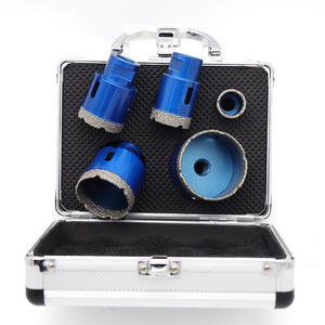 ชุดดอกสว่านเจาะรูเพชร Pai Ruixing 5 ชิ้น รุ่น M14 สำหรับเจาะโลหะ กระเบื้อง ใช้กับเครื่องเจียร พร้อมกล่องอลูมิเนียม - Product Image 1