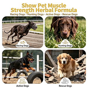 Suplemento para el Desarrollo Muscular para Perros de Alta Intensidad, BCAA, L-Carnitina, Glucosamina, Recuperación, Trabajo, Carreras, Venta al por Mayor OEM - Product Image 3