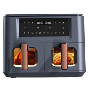 AIFA fabbrica grande capacità forno friggitrice ad aria con doppia zona cesto 9L olio libero fornello friggitrice elettrica doppia friggitrice ad aria - Product Image 5