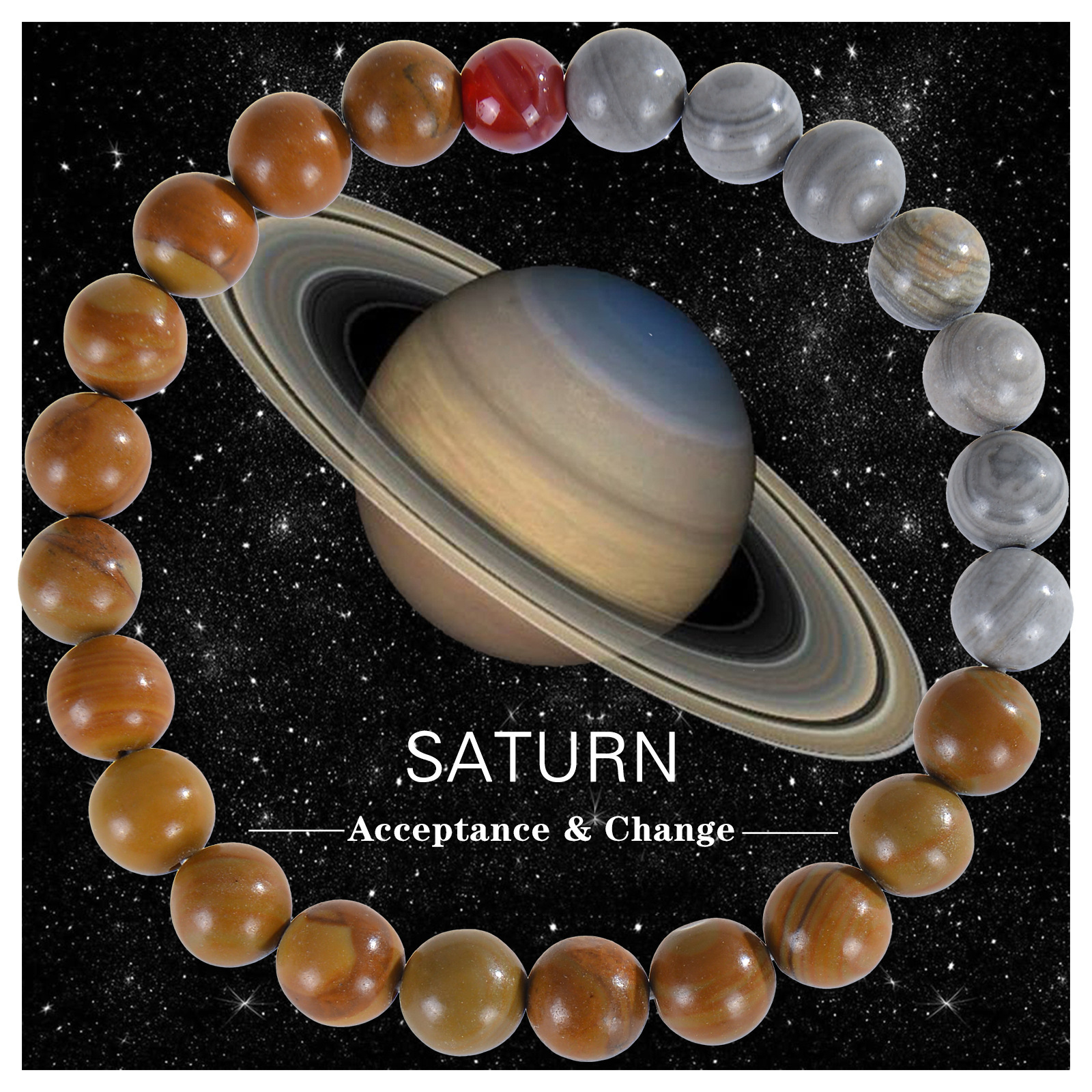 Saturn--Multicolored
