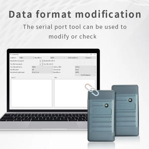 야외 도어 카드 리더 <span class=keywords><strong>RFID</strong></span> RS232 RS485 UART TTL 직렬 포트 125Khz EM4100 카드 벽 마운트 스마트 <span class=keywords><strong>RFID</strong></span> 액세스 카드 리더 - Product Image 6