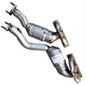 Convertisseur catalytique d'échappement de pièce de moteur automatique d'achats en vrac d'usine pour le collecteur d'échappement de BMW E46 X5 E53 E39 - Product Image 5