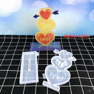 Molde de Silicona para Resina Hecho a Mano, Estilo Ins, Adornos Decorativos y Herramientas para Pasteles, Molde de Yeso para Resina - Product Image 1