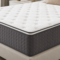 Matelas en mousse orthopédique compressé sous vide, matelas King Size avec soutien stable