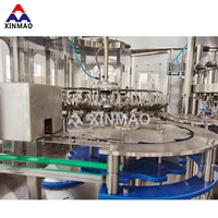 Machine de remplissage et d'embouteillage de boissons gazeuses et de soda 6000BPH 500ML A-Z pour fabricants