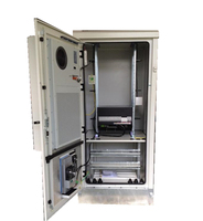 Armoire de distribution de fibre optique pour station de base, avec compartiment à batterie, assemblage extérieur DDF ODF 19/21 pouces