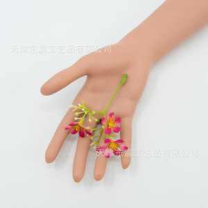 ดอกดาฟเน่โอโดราประดิษฐ์จาก Dongchen Crafts ช่อดอกไม้ผ้าไหมขนาด 10 ซม. ลงมาถึงขนาดเล็กกว่า พร้อมแจกัน ดอกไม้สไตล์ชนบท สำหรับตกแต่ง - Product Image 2