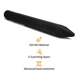 <span class=keywords><strong>Toku</strong></span> concreto aço blunt hidráulico rock martelo disjuntor sb81 moil point cinzel para máquina escavadora - Product Image 1