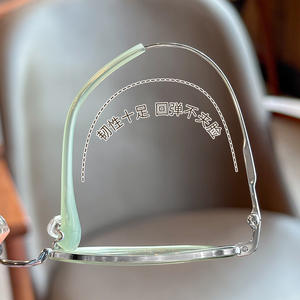 Montures de lunettes rétro en titane pur pour femmes, monture ronde 6001, origine Danyang, pont nasal standard, verres en plastique - Product Image 2