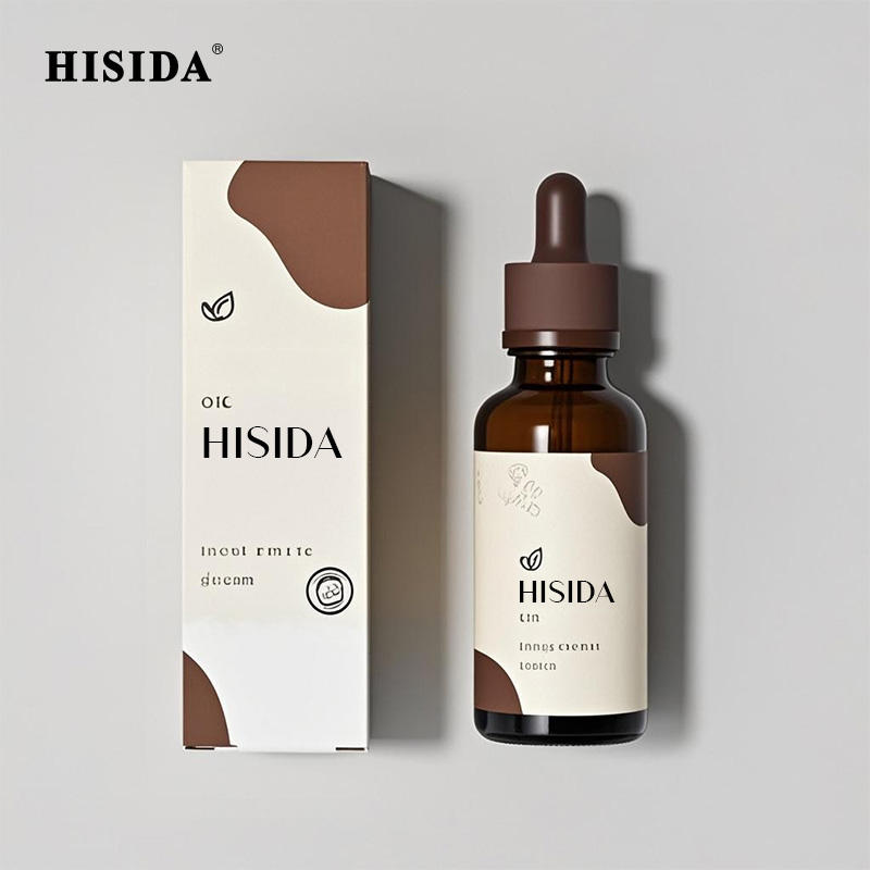 Clear dropper bottle