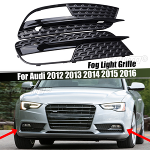 คู่ฝาครอบไฟตัดหมอกกันชนหน้ารถยนต์ สำหรับ Audi A5 2012 2013 2014 2015 2016 8T0807681H 8T0807682H อุปกรณ์ตกแต่งรถยนต์ - Product Image 1