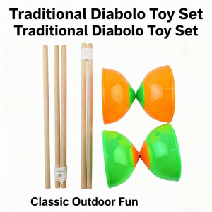 9.5cm Portable <span class=keywords><strong>Diabolo</strong></span> Jouets Classiques En Plein Air Pour Enfants Chine Yo-Yo Festival Pour Enfants Cadeau Jouets OEM - Product Image 3