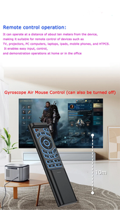 <span class=keywords><strong>Telecomando</strong></span> Air Mouse con Giroscopio, Mini Tastiera Dual Mode 2.4G BT5.0, Retroilluminazione a 7 Colori, Wireless per Android Smart TV Box PC - Product Image 5