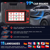 CRP919E/BT Système complet de diagnostic automobile OBD2, programmeur de codes ECU, CAN FD DOIP, 31+ fonctions de réinitialisation, outil d'analyse des pannes automobiles