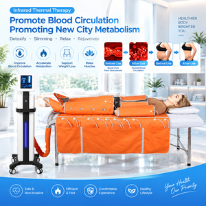 Air Wave Pressotherapy Machine Full Body Air Compression Lymphatic Drainage Massage <b>Equipment</b> for <b>Beauty</b> Spa - Product Image 1