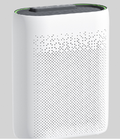 Penjernih Udara WiFi Pintar CADR 300 Mini Rumah Tangga HEPA 13 dengan Aromaterapi dan Layar LED