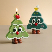 Großhandel Handgemachte Sojawachs-Aromatherapie-Kerzen Umweltfreundliche Wohndekor-Ornamente Weihnachtsgeschenkset Marke Yanoxi