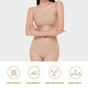 Wholesale OEM Quick Dry Anti-Bacterial Women's Push-Up Bra and Panties Sets with Contoured Cups <b>Wire</b>-Free Eco-Friendly - Product Image 3