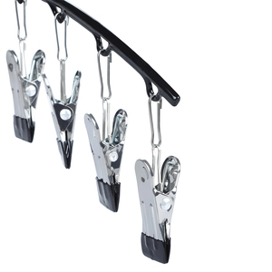 LINDON Metal 10 clip organizzatore di leggings da <span class=keywords><strong>donna</strong></span> <span class=keywords><strong>pantaloni</strong></span> da Yoga appendiabiti Legging per armadio - Product Image 4