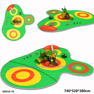 Superbe toboggan éducatif en plastique pour enfants, idéal pour les jardins d'enfants et les parcs publics – Mobilier de terrain de jeu haute capacité - Product Image 1