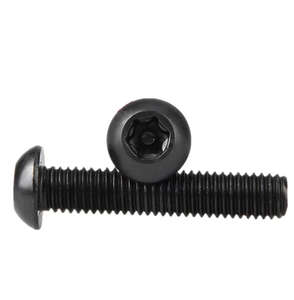 Tornillos de cabeza redonda PM Plum Blossom con postes M2 ~ M10 Tornillos antirrobo pequeños de cabeza plana con pasadores en Plum Blossom - Product Image 3