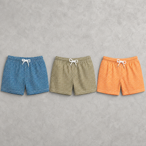 Fabricación de Marca Privada Personalizada, Tela Reciclada, Elástica en 4 Direcciones, Impresión, Secado Rápido, Shorts de Baño para Hombre, Trajes de Baño - Product Image 4