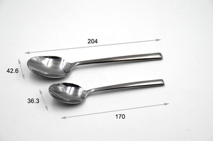 Ensemble de couverts <span class=keywords><strong>WMF</strong></span> en acier inoxydable, couteau, fourchette et cuillère, sans BPA, respectueux de l'environnement, finition miroir - Product Image 3