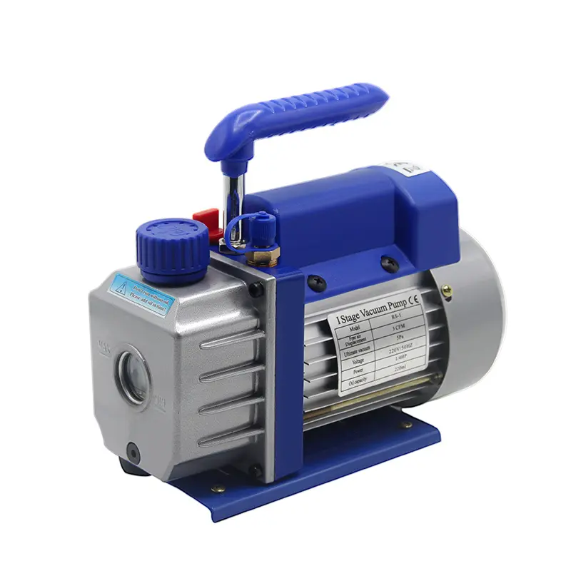 Kleiner Pumpen motor 1L 5pa 3CFM 110V/220V RS-1 einstufige Öl vakuumpumpe für HAVC