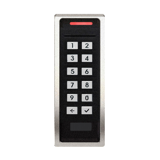 Metal IP65 Waterproof Smartphone App NFC and 13.56Mhz Proximity Card Reader WIFI and BLE Access Controller