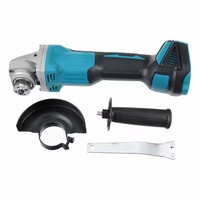 Meuleuse d'angle sans fil 18V 125mm, machine de meulage électrique 8500 tr/min, outil de coupe pour le traitement des métaux et les applications de bricolage