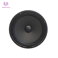 Speaker Mid-range Profesional 8-inci, 150W RMS, 4 Ohm, Kerucut Kertas dengan Tepi Kain, Cocok untuk Audio Otomotif OEM yang dapat dilepas