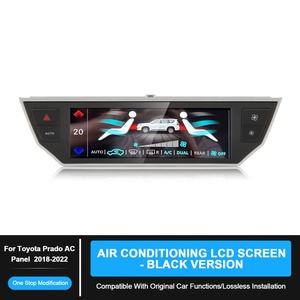 NaviHua สำหรับ Toyota Prado ปี 2018-2022 แผงควบคุมเครื่องปรับอากาศในรถยนต์ จอแสดงผล LCD อัตโนมัติขนาด 8.2 นิ้ว รุ่นใหม่ อัปเกรด - Product Image 3