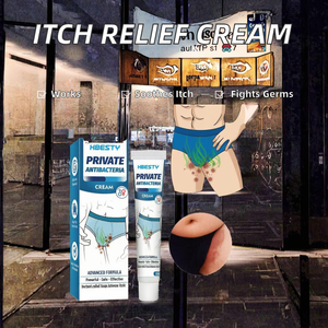 Crema Antibacteriana Orgánica con Extracto de Hierbas y Plantas, Fórmula Efectiva (50mL) para Aliviar las Molestias y Picazón en la Zona Íntima Masculina - Product Image 2