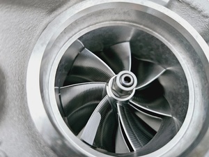 Turbocompressore Supercore CHRA con cuscinetti a sfera in ceramica da 900 CV, Stage <span class=keywords><strong>2</strong></span>, per Audi RS6 C7, RS7, S8, S6, S7, A8 4.0L V8 EA824 - Product Image 6