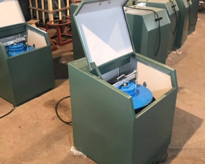 Màu xanh lá cây gj100 khai thác mỏ làm Shredder phòng thí nghiệm niêm phong mẫu Maker Mài 0.074mm khoáng <span class=keywords><strong>s</strong></span>ản làm Shredder - Product Image 6