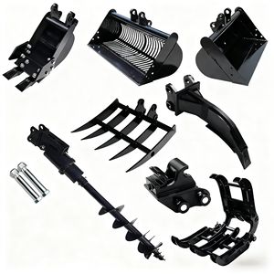 Durevole Mini escavatore accessori secchio rastrello presa trivella pollice <span class=keywords><strong>Ripper</strong></span> per piccoli escavatori a basso prezzo dalla cina - Product Image 1