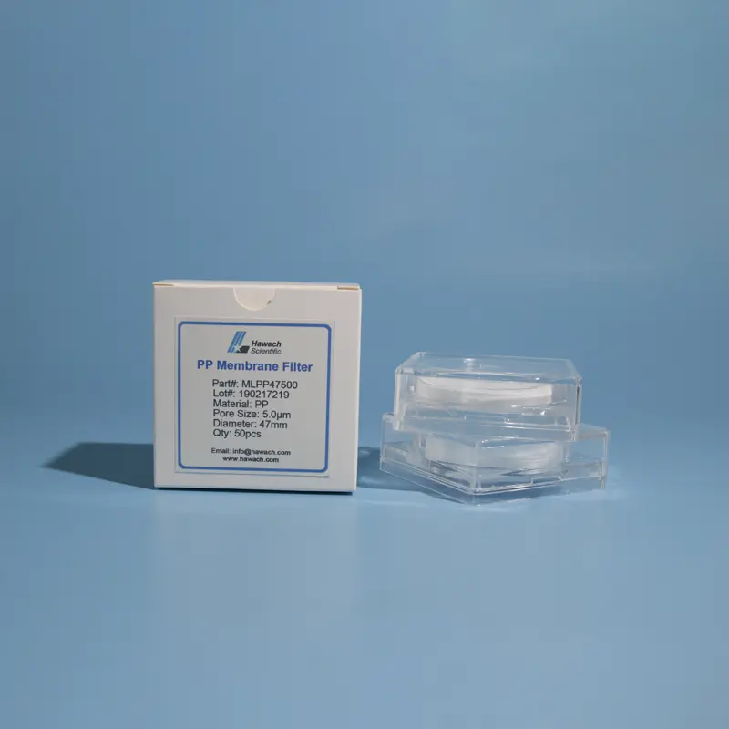 중국 실험실 사용 플라스틱 PTFE 0.1 미크론 10.0um 90mm 멤브레인 필터 종이 저렴한 가격