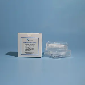 China lab usa plastica PTFE 0.1 micron 10.0um 90mm carta da filtro a membrana prezzo economico