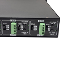 DEKEN DA-8350 haute densité 8 canaux Audio numérique DSP amplificateur nouveauté récepteur et amplificateurs pour salle de conférence du gouvernement