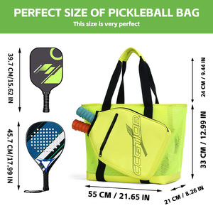 Wholesale New Summer Pickleball <b>Bag</b>, Convertible Single Shoulder Crossbody Paddle <b>Bag</b>, Multipurpose Waterproof Outdoor Sports - Product Image 5
